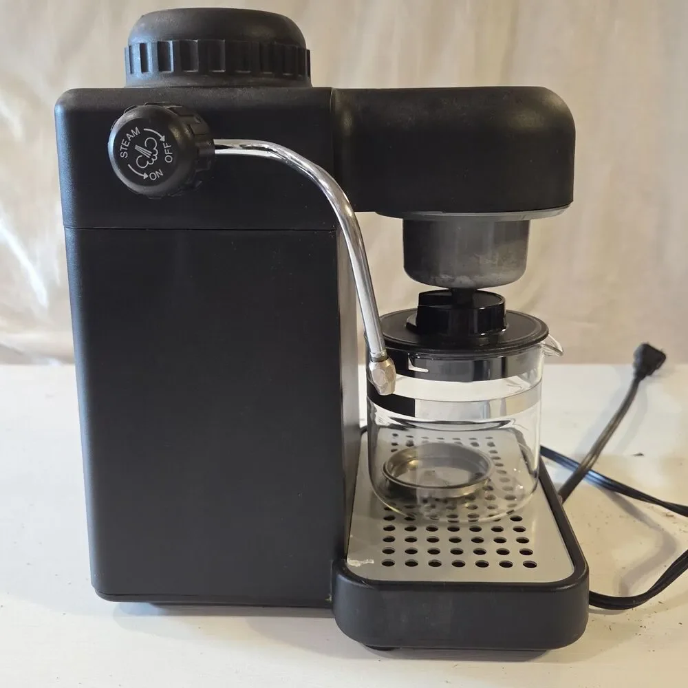 Vintage Krups Type 963/A Espresso Mini Machine Complete Set - Tested & Works